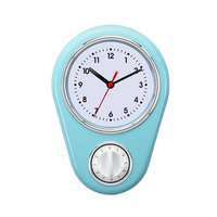 Reloj de Cocina de Pared de Plástico con Temporizador, Termómetro, Reloj Temporizador de Cocina en Venta