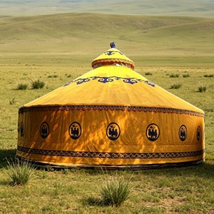 Tentes yourtes robustes et économiques, yourtes mongoles de luxe avec structure en acier et yourtes mongoles 4 saisons pour le tourisme et le camping - Product Image 3