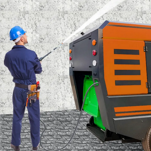 Easy Walk Behind Motor <b>Brush</b> Park Road Cleaning Sidewalk Push <b>Power</b> Street Industrial Floor - Product Image 2