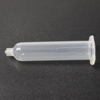 Chine Fabricant Fourniture 30cc Style Japonais Transparent Seringue Baril Seringue Double Baril Seringue Statique Mélangeur Tube