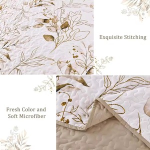 Tissu en polyester en gros, motif Ramage, adapté aux literies 100% coton - Product Image 5