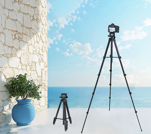 Trépied de photographie <span class=keywords><strong>professionnel</strong></span> trépied de caméra vidéo de téléphone portable - Product Image 6