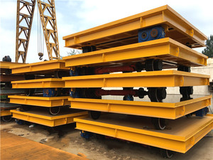 Pièce en acier De Transporteurs de Chantier Naval Avec La Table De Levage De Rail De Dalle de Voiture - Product Image 6