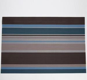 Napperon en similicuir PVC écologique en gros Tapis de vidange résistant à l'huile avec rayures classiques pour décorations de cuisine et de mariage - Product Image 2