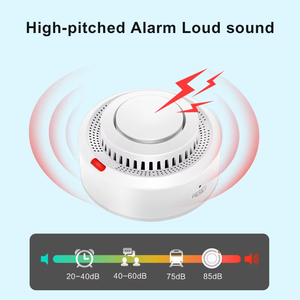 Rilevatore di Fumo Smart Tuya Zigbee, Monitoraggio in Tempo Reale, Notifiche di Allarme Remoto, Controllo tramite App, Richiede Hub Zigbee - Product Image 3
