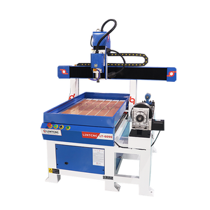 6090เครื่องกัด <span class=keywords><strong>CNC</strong></span> แบบ4แกนเครื่องกัด <span class=keywords><strong>CNC</strong></span> แบบ/เราเตอร์ <span class=keywords><strong>CNC</strong></span> ไม้อะคริลิคหินโลหะอลูมิเนียมพร้อมแกนหมุนที่ด้านข้าง - Product Image 3