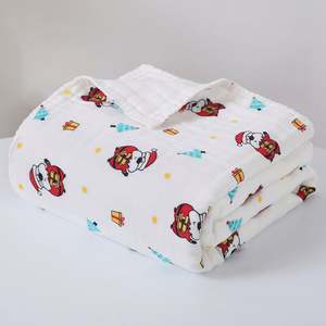 <b>Baby</b> <b>Muslin</b> Blanket 110*110cm Infant Receiving Blanket Newborn Swaddle Cotton Bath Towel - Product Image 2