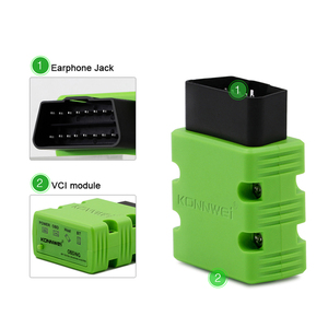 Máy Quét Bluetooth Obd Tốt Nhất Dụng Cụ Chẩn Đoán Giao Diện Xe Hơi KONNWEI KW902 ELM327 Cho Android Và IOS - Product Image 2