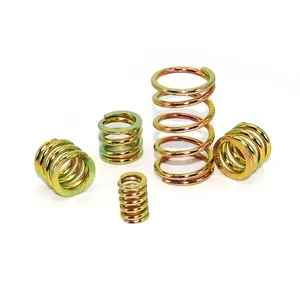 OEM Compression Spring Manufacturer Customized Brass Coil Springs