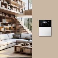 Prêt à Expédier Personnalisé Disponible CE ROHS KNX Système de Maison Intelligente Vente à Chaud KNX EIB K-BUS Valse Bouton Tactile Panneau Pad