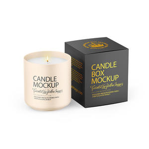 High Quality Custom Design Candle Gift Jar <b>Storage</b> Paper Board Box Packaging Luxury Foldable Candle Packaging Boxes - Product Image 4