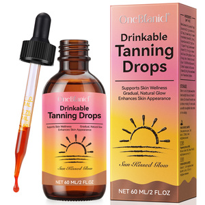 OneBtanicl Pastèque Saveur Soutient le Bien-être de la Peau Bronzage Bouche Gouttes Buvables Comestibles Sans Soleil Bronzage Gouttes Oral - Product Image 1