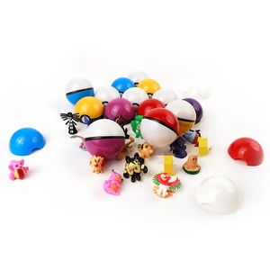 Figurines miniatures en gros 4,7 cm Capsule Pokeball Poke Ball avec figurines d'<span class=keywords><strong>anime</strong></span> pour machine à rouler les œufs - Product Image 6