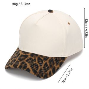 Gorra de Béisbol Retro de Algodón con Bloques de Color y Visera Curva, Estilo Casual para Uso Diario, para Todas las Edades - Product Image 3