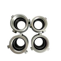 Kopling Selang Pemadam Kebakaran Fleksibel dari Paduan Aluminium 1-1/2" 2-1/2" Fitting NH/NST Adaptor Pin Lug Ringan Standar NFPA untuk Kelas A/B