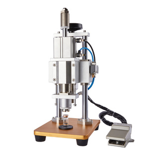 Máy tính để bàn khí nén lọ Uốn Tóc bồng Máy Ampoule chai nhôm niêm phong máy đóng nắp - Product Image 2