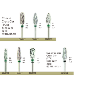 Móng tay quay tập tin cắt mũi khoan Thô Cắt chéo nha khoa tungsten carbide Máy cắt - Product Image 2