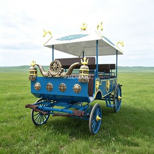 Charrette de chevaux électrique pour visites touristiques, charrette de chevaux de mariage à vendre - Product Image 4