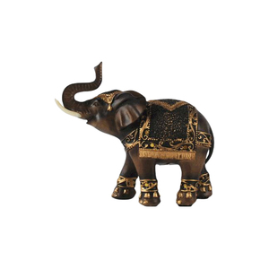 Statue en résine personnalisée Ornement d'éléphant Artisanat en résine pour cadeaux Décorations pour la maison - Product Image 1