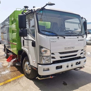 Camión barredor de calles con aspiradora ISUZU 4X2 de 6 m³ de gran venta a precio de fábrica - Product Image 3
