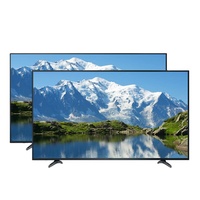Téléviseur LED intelligent 4K UHD ultra-large sans cadre à écran large avec haut-parleurs intégrés pour usage domestique