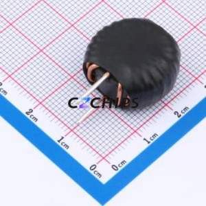 Inductor de Anillo de Color / Inductor de Orificio Pasante XR068125TS101MV1L, Componente de Orificio Pasante THT, 22.3x11.5mm 100uH 10% 5A - Product Image 2