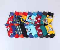 Chaussettes de robe de festival colorées uniques pour femmes