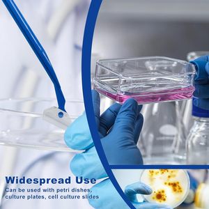 IKEME Grattoir cellulaire stérile à lame rotative libre pour plaques Petri, flacons à col étroit et plaques multi-puits, pour la récolte cellulaire en <span class=keywords><strong>laboratoire</strong></span> - Product Image 5