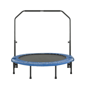 Trampolín de Fitness de primera calidad, minitrampolín de ejercicio, entrenamiento de Cardio, cama de salto plegable de cuarto profesional - Product Image 6