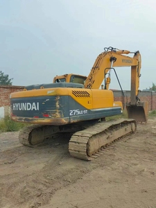 Excavatrices Hyundai d'occasion en bon état, Hyundai 275lc -9t 27 tonnes, excavatrice sur chenilles d'occasion, accessoire tarière d'origine - Product Image 4