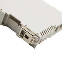 Boîtier de boîtier OEM en nylon PA66 en plastique personnalisé de haute qualité Boîtier de boîtier d'instruments électroniques Montage sur circuit imprimé Boîtier din