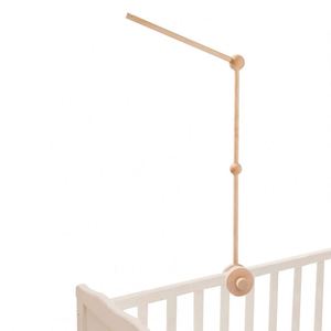 Soporte Giratorio para Móvil de Cuna de Madera de Haya para Decoración de Cuarto de Bebé - Product Image 1