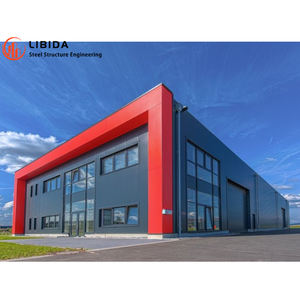 1000 वर्ग मीटर पूर्वनिर्मित तैयार तैयार इस्पात संरचना खाद्य फैक्टरी के लिए गोदाम भवन बना - Product Image 3