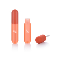 Nouveau tube de gloss à lèvres en capsule de 5 ml avec logo personnalisé