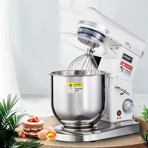 FEST Food Mixer For Bakery Scale Dough Cake Mixer Attachment 3 In 1 5l/7l/10l 110V/220V Whisk Mixer