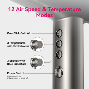 ไดร์เป่าผม FirePhoenix M2 <span class=keywords><strong>Cosmoprof</strong></span> ความเร็ว 110000 รอบต่อนาที ผู้ผลิตมีประสบการณ์ 34 ปี กำลังไฟ 2000 วัตต์ อุปกรณ์สำหรับร้านเสริมสวยมืออาชีพ - Product Image 2