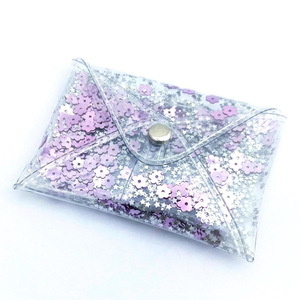 New Instagram-worthy transparent <b>coin</b> <b>purse</b>, PVC card holder, earphone case, stylish colorful jelly-like holographic bag, - Product Image 2