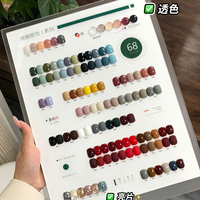 ZRKGEL Fournisseur d'usine professionnel, vente en gros, collection de vernis à ongles en gel de qualité salon, 68 couleurs, haute pigmentation, sans cruauté animale