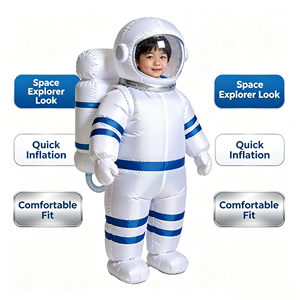 Disfraz de Astronauta Profesional Personalizado de Cuerpo Completo, Material de PVC, Impermeable, Inflable, para Publicidad - Product Image 5