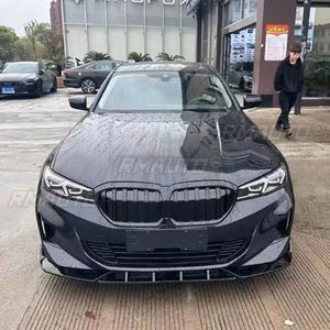 Spoiler Delantero para Parachoques de BMW I3 2022 2023, Protector de Parachoques Delantero Negro Brillante, Divisor Inferior, Estilo Automotriz - Product Image 5
