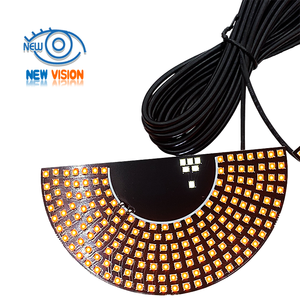 Luz LED Ojo de <span class=keywords><strong>Diablo</strong></span> con Alimentación USB para Autos, Ojos Animados Rojos/Amarillos, Diseño Triangular Semicircular - Product Image 2