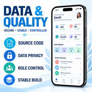 Desarrollo de Aplicaciones CRM (Gestión de Relaciones con Clientes) Personalizadas <span class=keywords><strong>para</strong></span> iOS y Android con Gestión de Cuentas Potenciales y Gestión de la Fase de Ventas LionCreate - Product Image 5