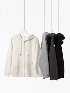 Produttori di abbigliamento primavera e autunno 300g Casual Cardigan con cerniera semplice cappotto a maniche lunghe ampio da <span class=keywords><strong>uomo</strong></span> - Product Image 5