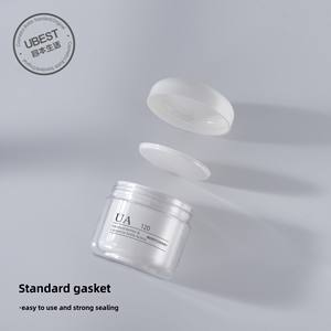 Botella grande de material para mascotas de punto blanco 500g tamaño hospitalario 80g 120g botella de crema 300g tarro de crema de plástico para crema de ojos - Product Image 4