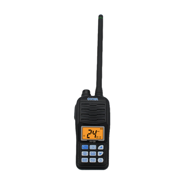 ONWA KV-28 High Quality IP67 Waterproof Walkie Talkie 5km Range VHF Marine Transceiver China