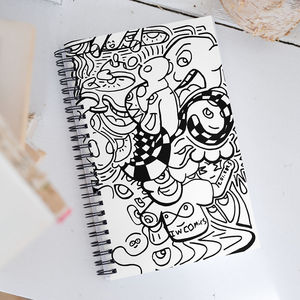 IW Comics # Quaderno a spirale con 8 pagine per disegnare e scrivere - Product Image 2