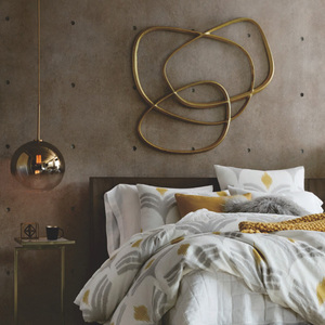 Lampe suspendue moderne de style loft, argent, or, boule de <span class=keywords><strong>verre</strong></span>, <span class=keywords><strong>luminaire</strong></span> de cuisine, <span class=keywords><strong>luminaire</strong></span> de salle à manger, <span class=keywords><strong>luminaire</strong></span> de salon - Product Image 4