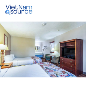 Venta al por mayor Elegent Modern OEM ODM Camas plegables de madera marco de la cama sofá de compresión Muebles de dormitorio CaseGoods US Project Motel 6 - Product Image 2