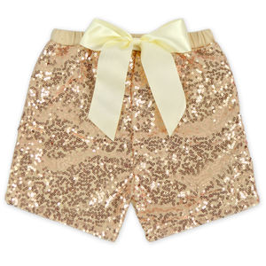 Toddler Baby Girl Sparkle <strong>Sequin</strong> Bloomers <strong>Shorts</strong> <strong>Kids</strong> Girls Cute Summer Mid Waist Glitter Clubwear Loose Dance <strong>Shorts</strong> with Bow - Product Image 3