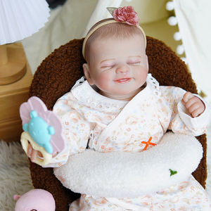 Nuova Bambola Reborn R&B da 18 Pollici, Neonato Africano in Silicone Realistico a Corpo Intero con Vestiti, Maschio - Product Image 2